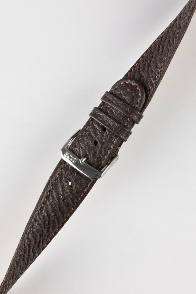RIOS1931 TEXAS Genuine Buffalo Leather Watch Strap in MOCHA