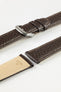 RIOS1931 TEXAS Genuine Buffalo Leather Watch Strap in MOCHA