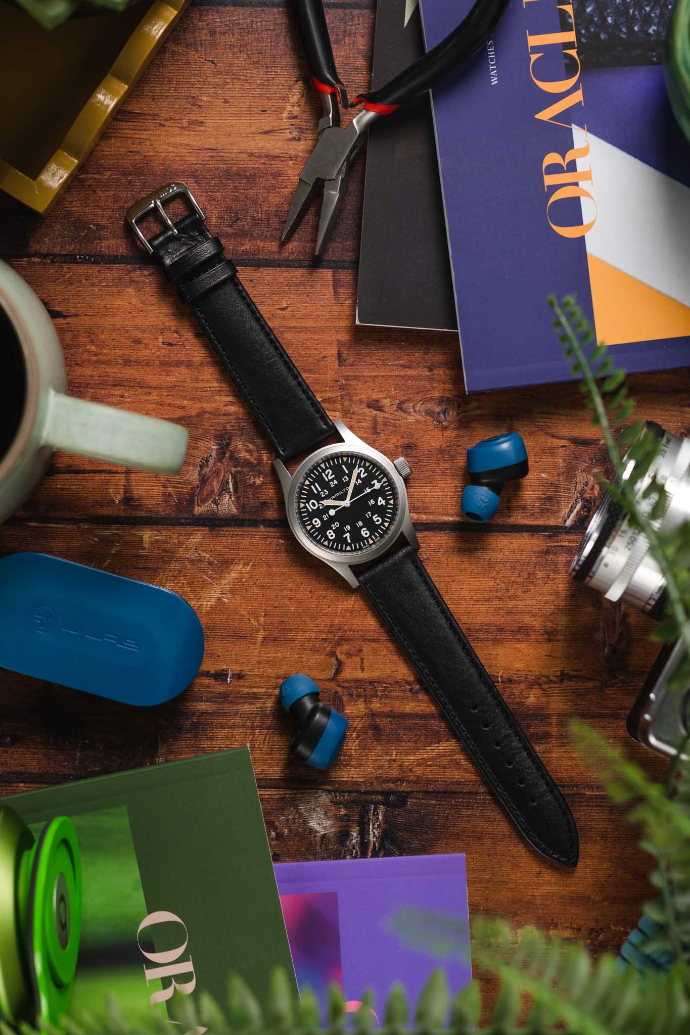 RIOS1931 TOSCANA | Black Leather Strap | Watchobsession