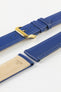 RIOS1931 TOSCANA Square-Padded Calfskin Leather Watch Strap in ROYAL BLUE