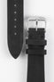 rios1931 black vintage leather watch strap 