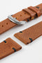 RIOS1931 WALKER Genuine Vintage Leather Watch Strap in COGNAC