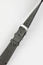 RIOS1931 WALKER Genuine Vintage Leather Watch Strap in STONE GREY