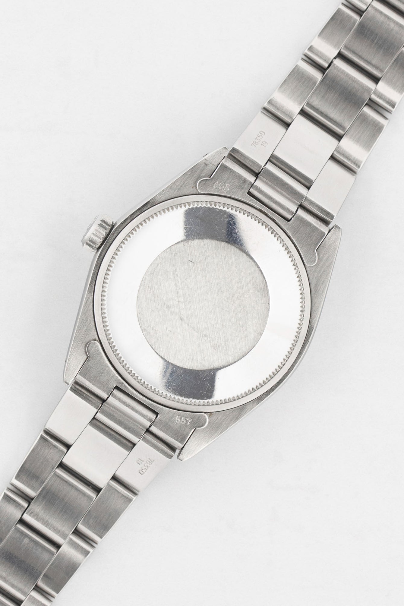 ROLEX 5700/0 AirKing Oyster Perpetual Date c.1972 34mm Automatic Watch - Silver Dial