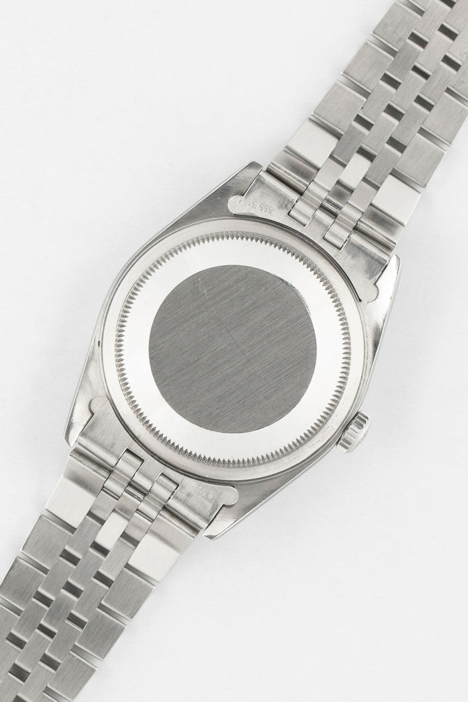 ROLEX 16234 Datejust 36mm Jubilee Stainless Steel Watch – Silver Dial with Baton Indexes