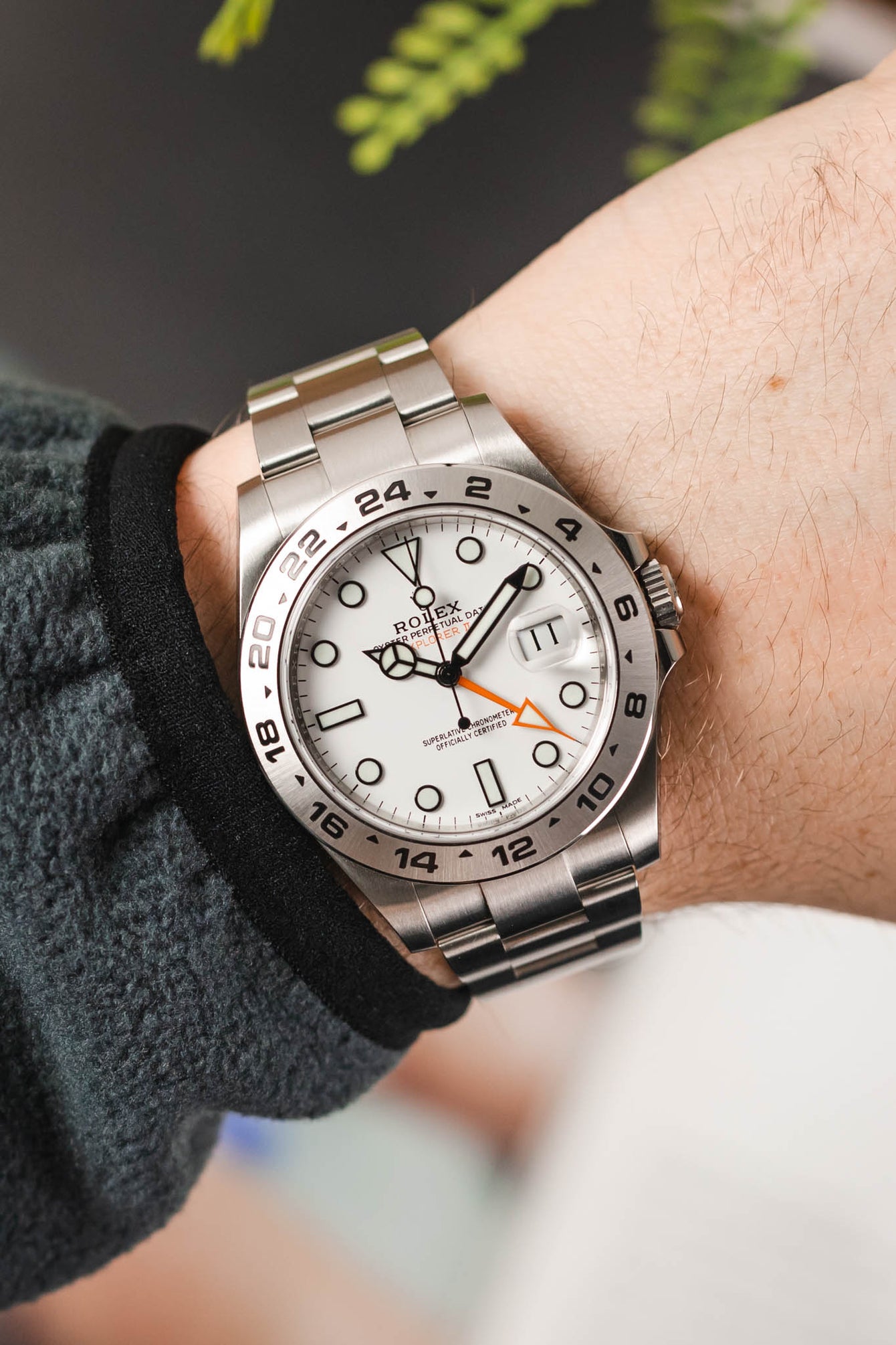 rolex explorer ii 216570 watch