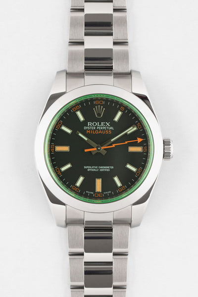 rolex milgauss black