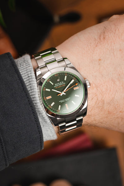 rolex milgauss black watch