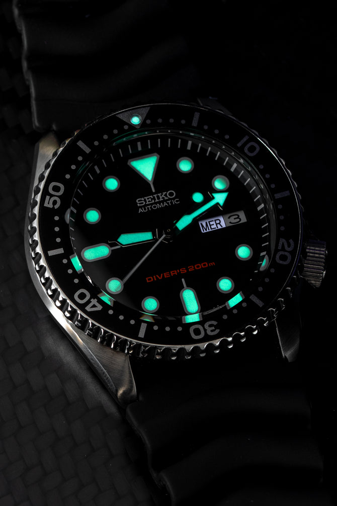 SEIKO SKX Series Automatic Men's 42mm Diver Watch - SKX007K1 – Black Dial