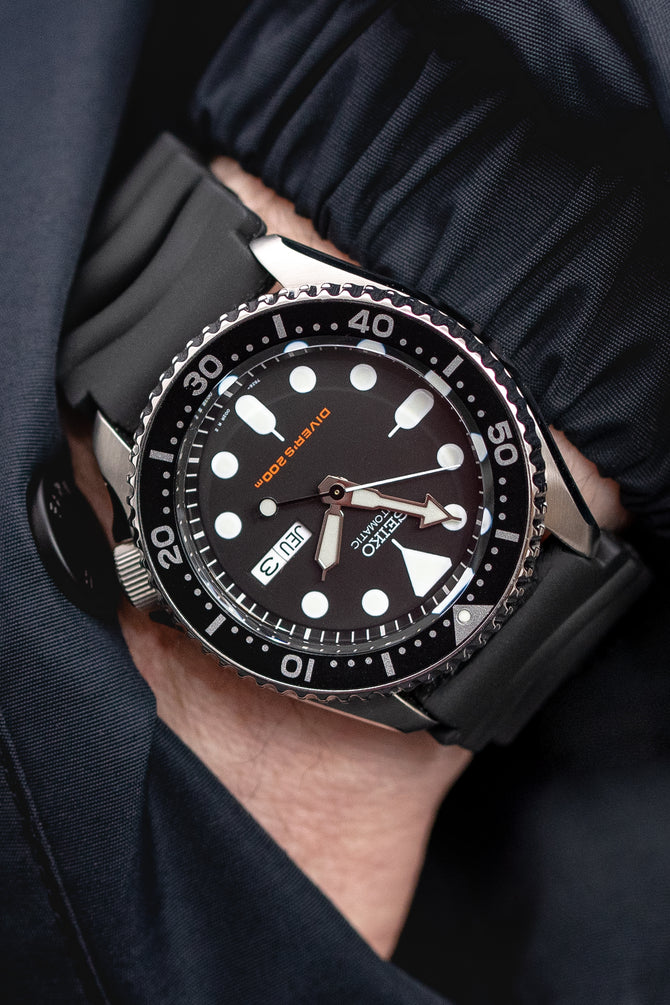 SEIKO SKX Series Automatic Men's 42mm Diver Watch - SKX007K1 – Black Dial