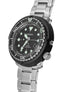 SEIKO Prospex Quartz Solar Men's Diver Watch - SNE497P1 – Black Dial