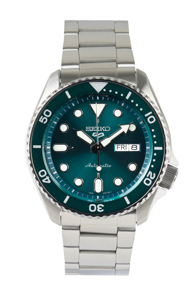 SEIKO 5 Sports Automatic Men's 42mm Watch - SRPD61K1 - Green Dial