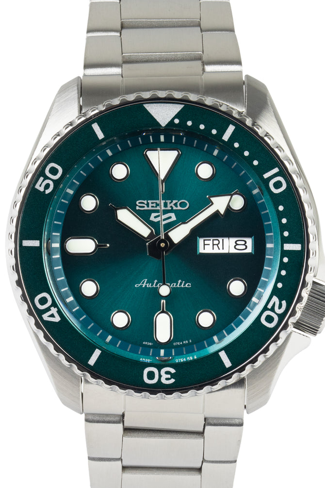 SEIKO 5 Sports Automatic Men's 42mm Watch - SRPD61K1 - Green Dial