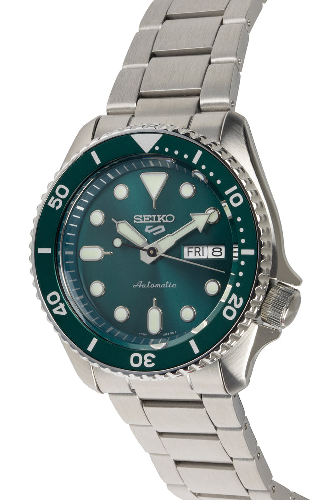 SEIKO 5 Sports Automatic Men's 42mm Watch - SRPD61K1 - Green Dial