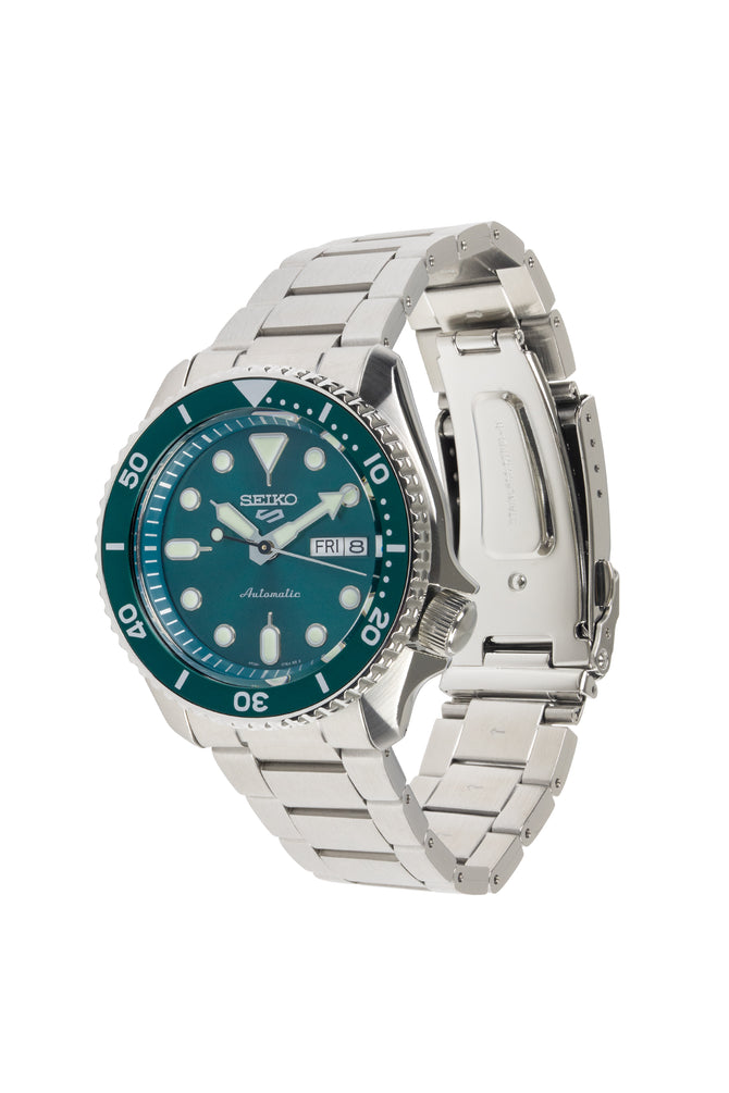 SEIKO 5 Sports Automatic Men's 42mm Watch - SRPD61K1 - Green Dial
