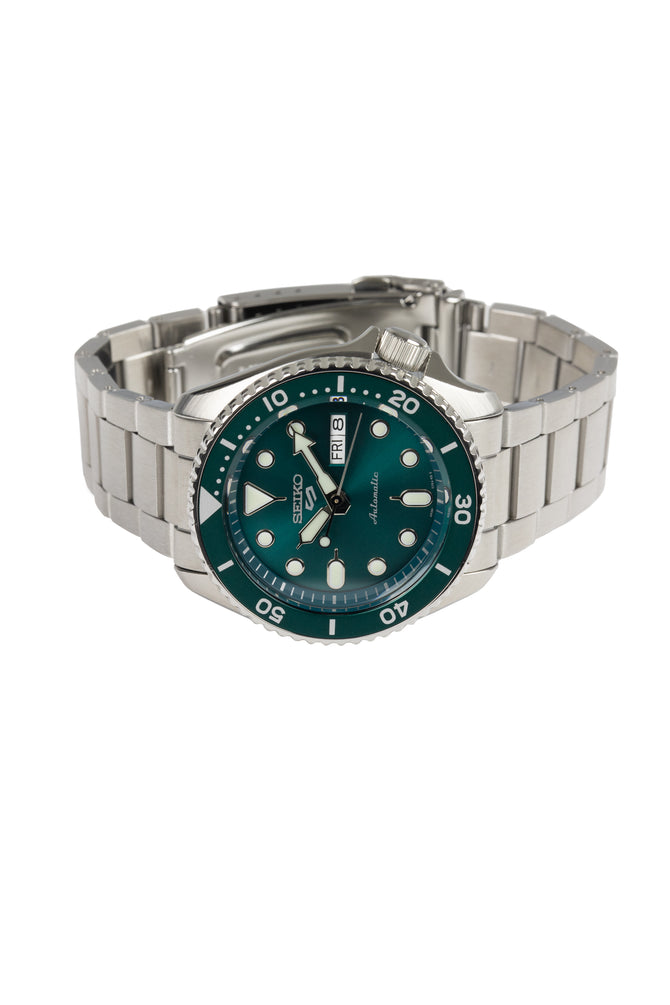 SEIKO 5 Sports Automatic Men's 42mm Watch - SRPD61K1 - Green Dial