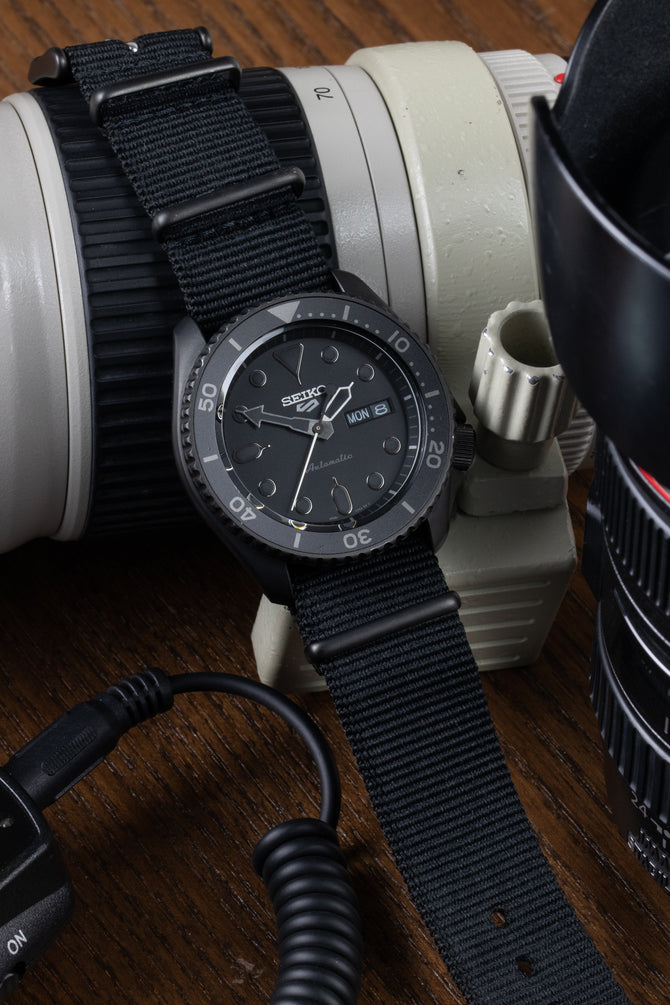 SEIKO 5 Sports Automatic Men's 42mm Watch - SRPD79K1 - Full Black