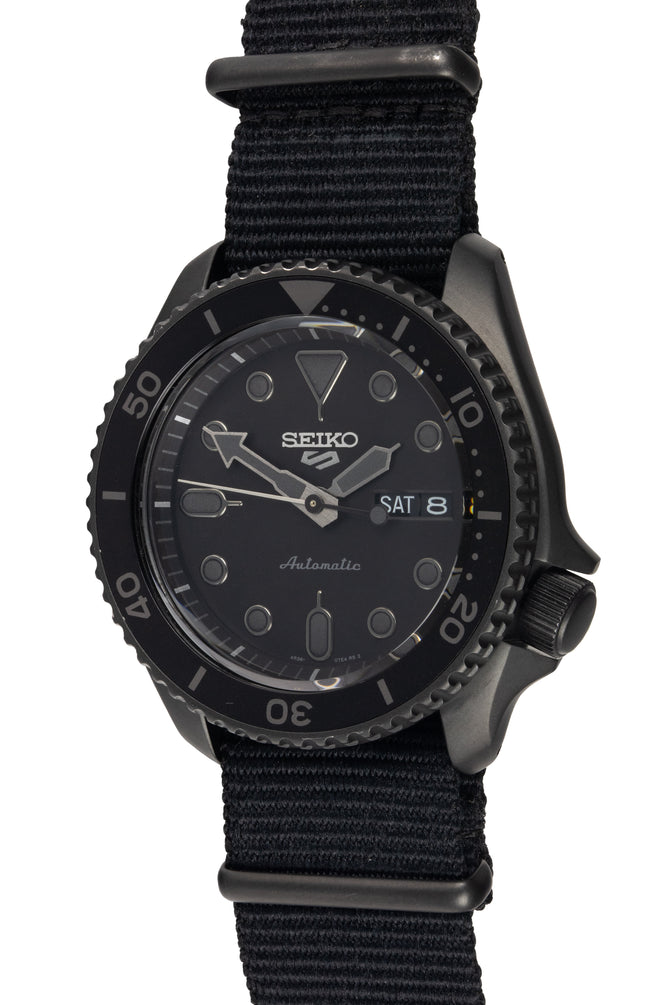 SEIKO 5 Sports Automatic Men's 42mm Watch - SRPD79K1 - Full Black