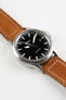 SINN 556 I Stainless Steel 38.5mm Sports Watch - Brown Leather Strap