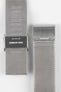 Staib SOC 2905 Stainless Steel Milanaise Mesh Watch Bracelet - POLISHED SILVER