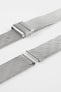 Staib SOC 2905 Stainless Steel Milanaise Mesh Watch Bracelet - POLISHED SILVER