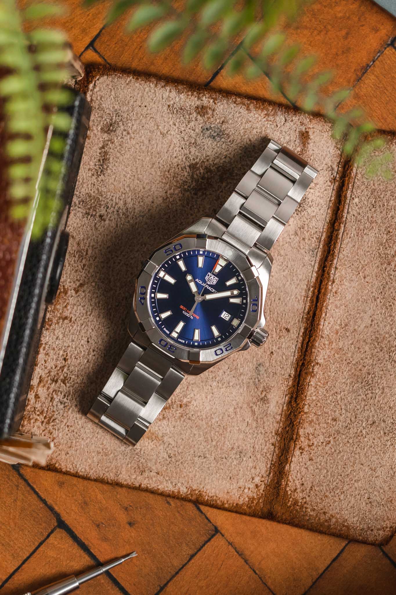 Tag heuer aquaracer blue best sale 41mm