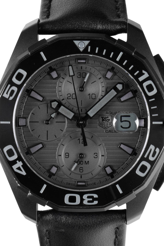 tag heuer aquaracer special edition black
