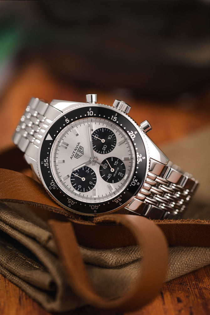 TAG Heuer Autavia Jack Heuer Edition 42mm - Silver