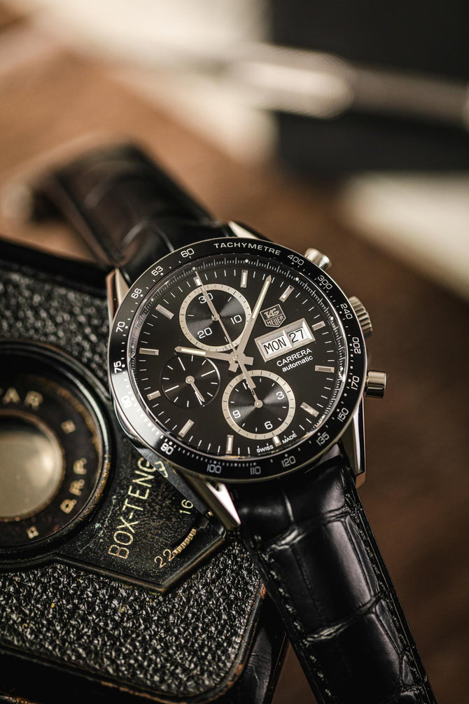 tag heuer carrera calibre 16 day date automatic chronograph