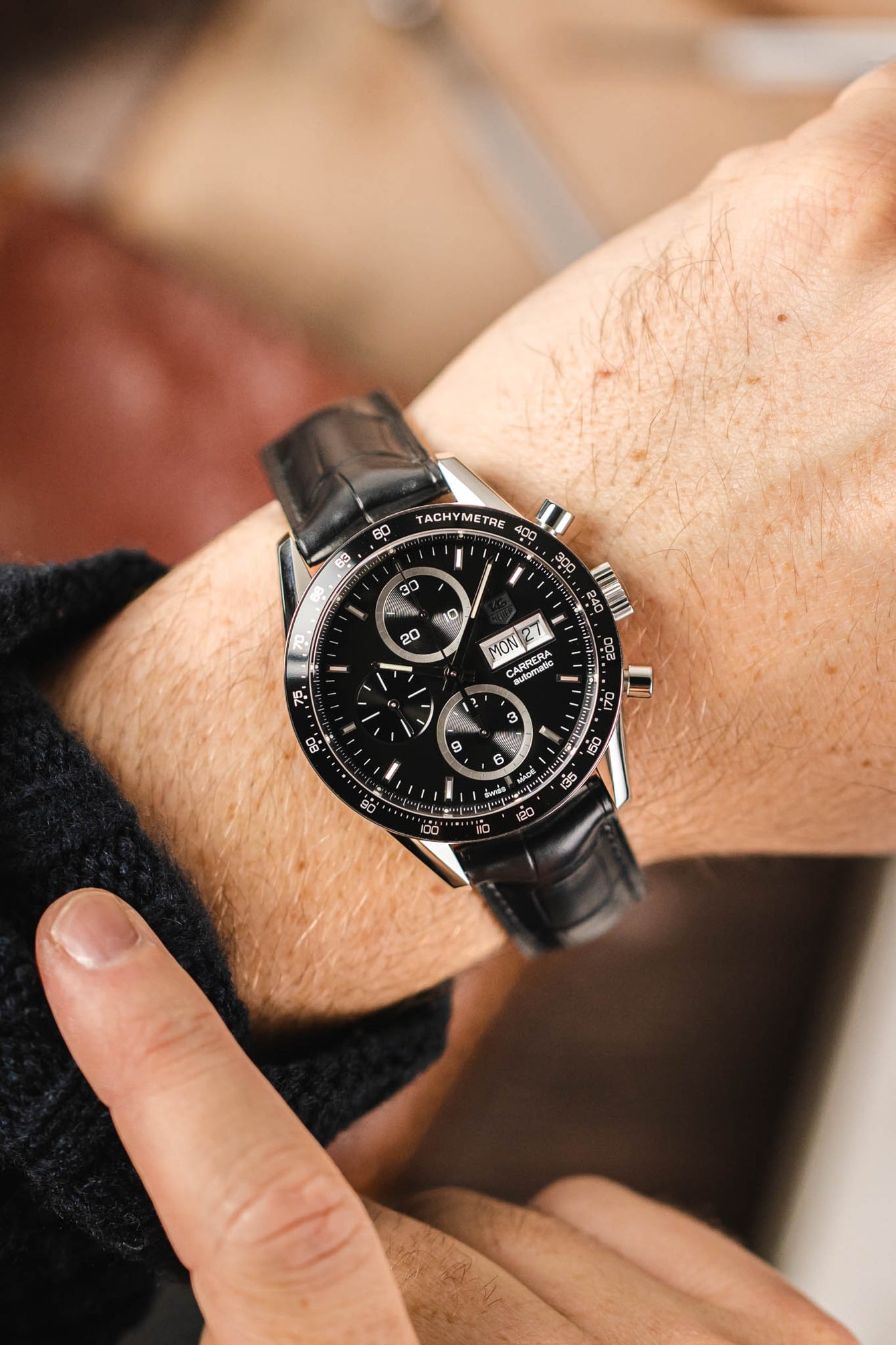 TAG HEUER Carrera Juan Manuel Fangio Limited Edition - Black