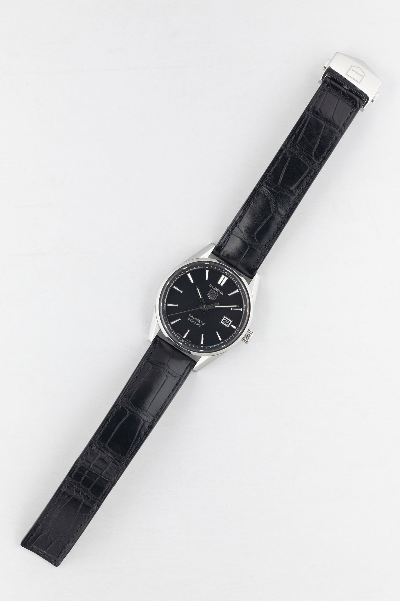 tag heuer carrera calibre 5 black