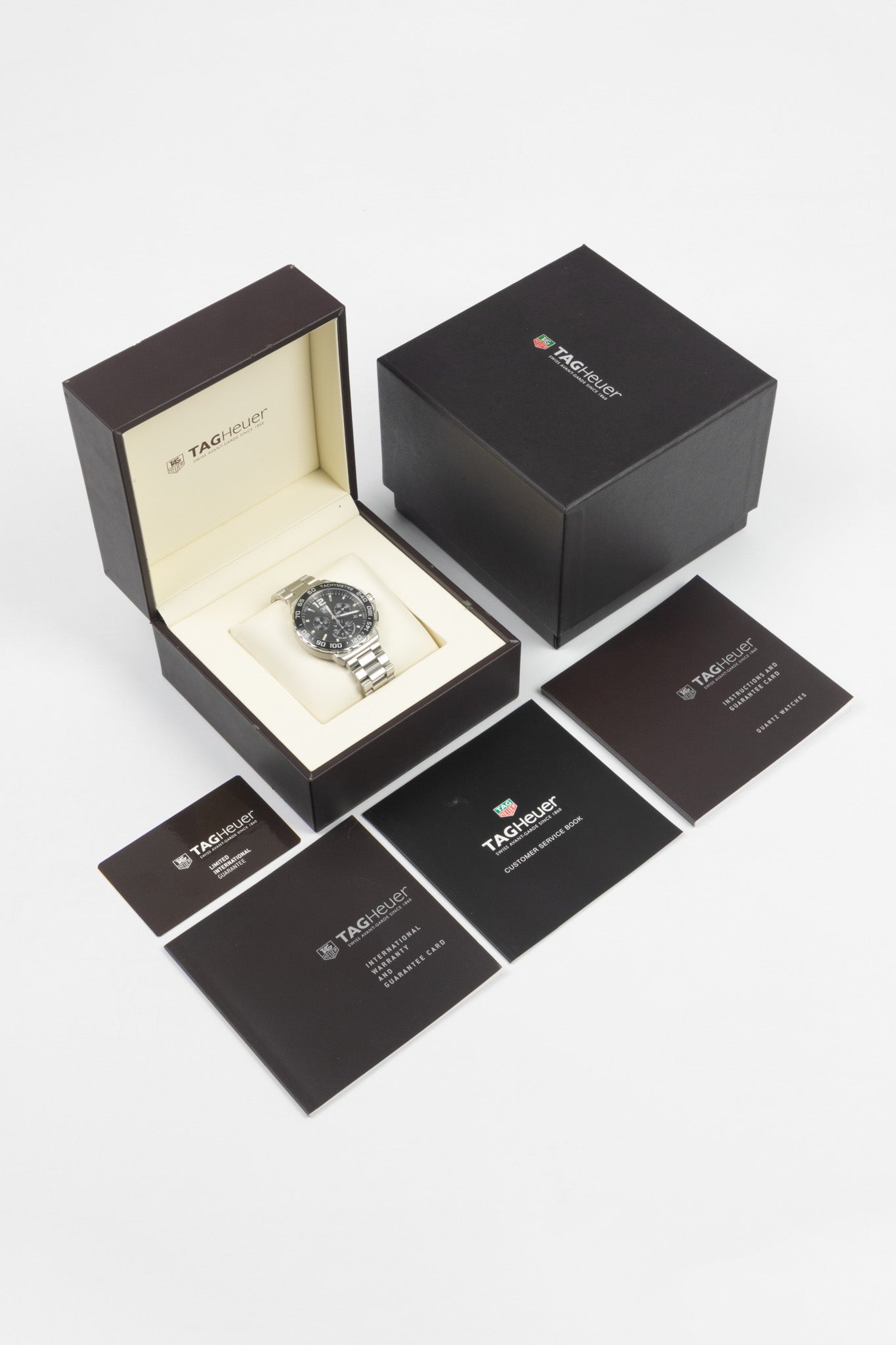 TAG HEUER CAU1115.BA0858 Formula 1 41mm Quartz Chronograph Grey Dial