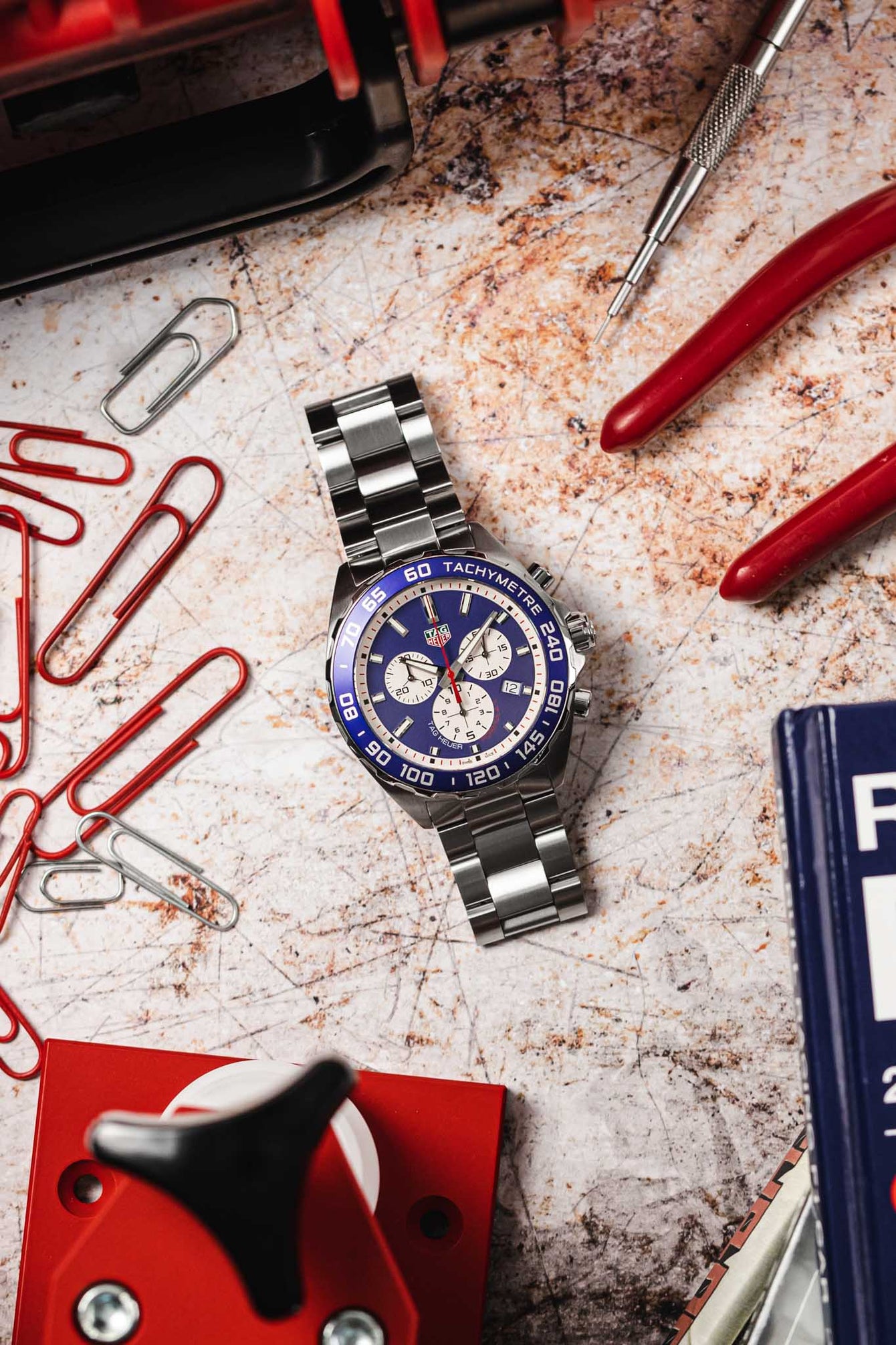TAG HEUER Formula 1 Red Bull Chronograph - Blue