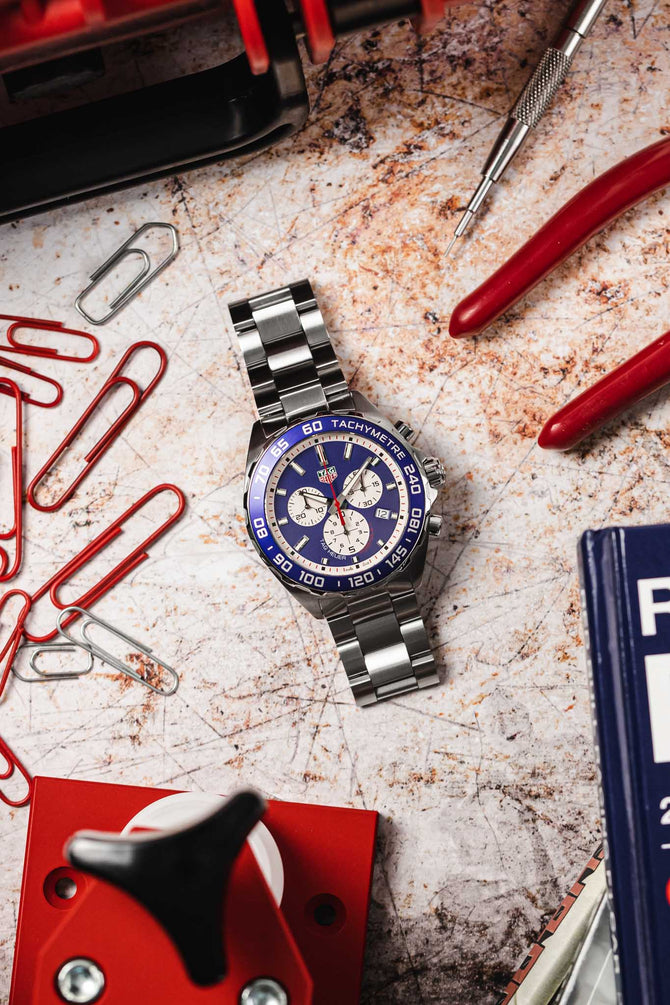 TAG HEUER Formula 1 Red Bull Chronograph - Blue