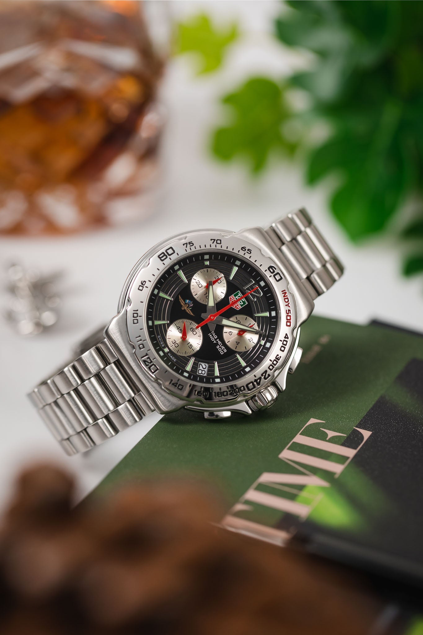 TAG HEUER Indy 500 Watch Chronograph WatchObsession Watch