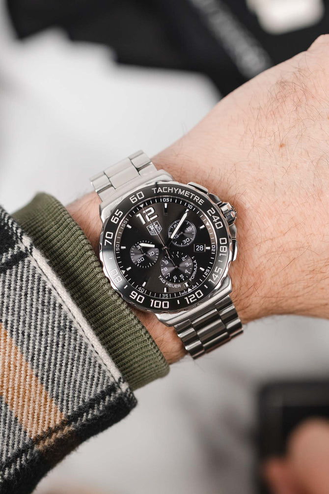 TAG HEUER CAU1115.BA0858 Formula 1 41mm Quartz Chronograph - Grey Dial