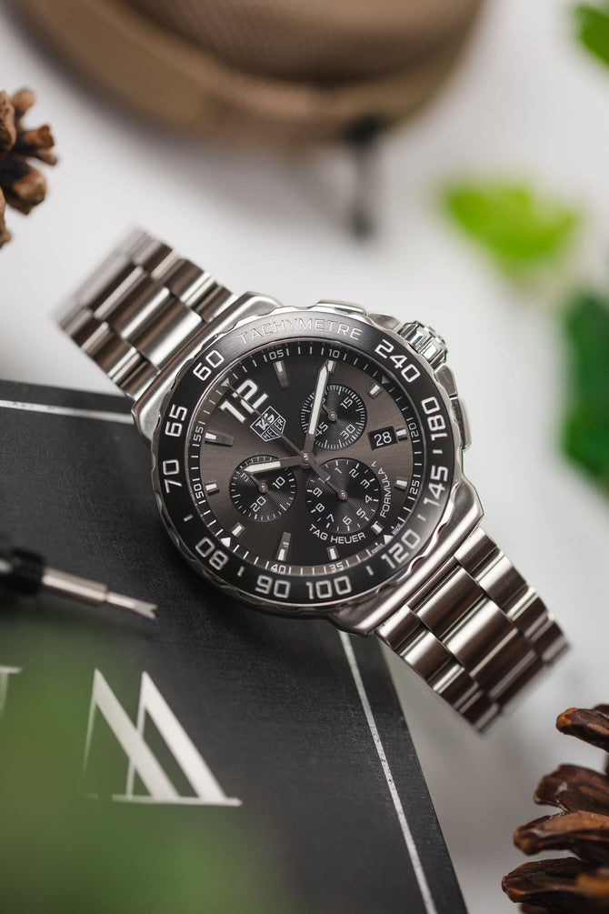 TAG HEUER CAU1115.BA0858 Formula 1 41mm Quartz Chronograph - Grey Dial