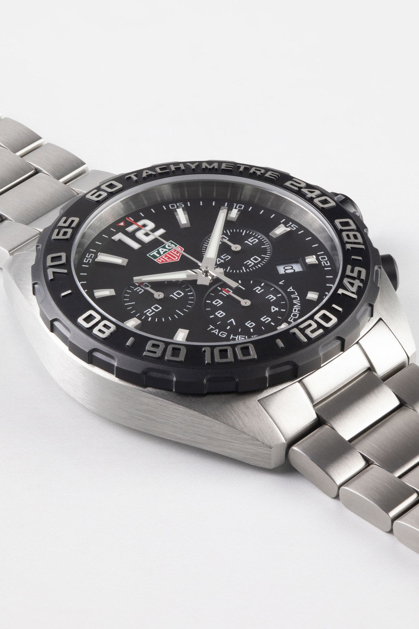 TAG HEUER CAZ1010.BA0842 Formula 1 43mm Quartz Chronograph – Black Dial & Steel Bracelet