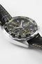 TAG HEUER CAZ201B.FC6487 Formula 1 × Senna 44mm Automatic Chronograph – Black Dial & Leather Strap