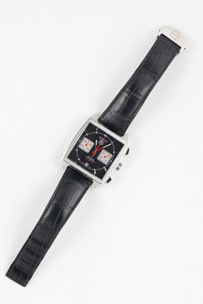 TAG HEUER  Monaco Automatic Chronograph 39mm - Black