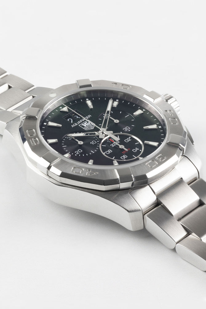 tag heuer aquaracer chronograph 43mm