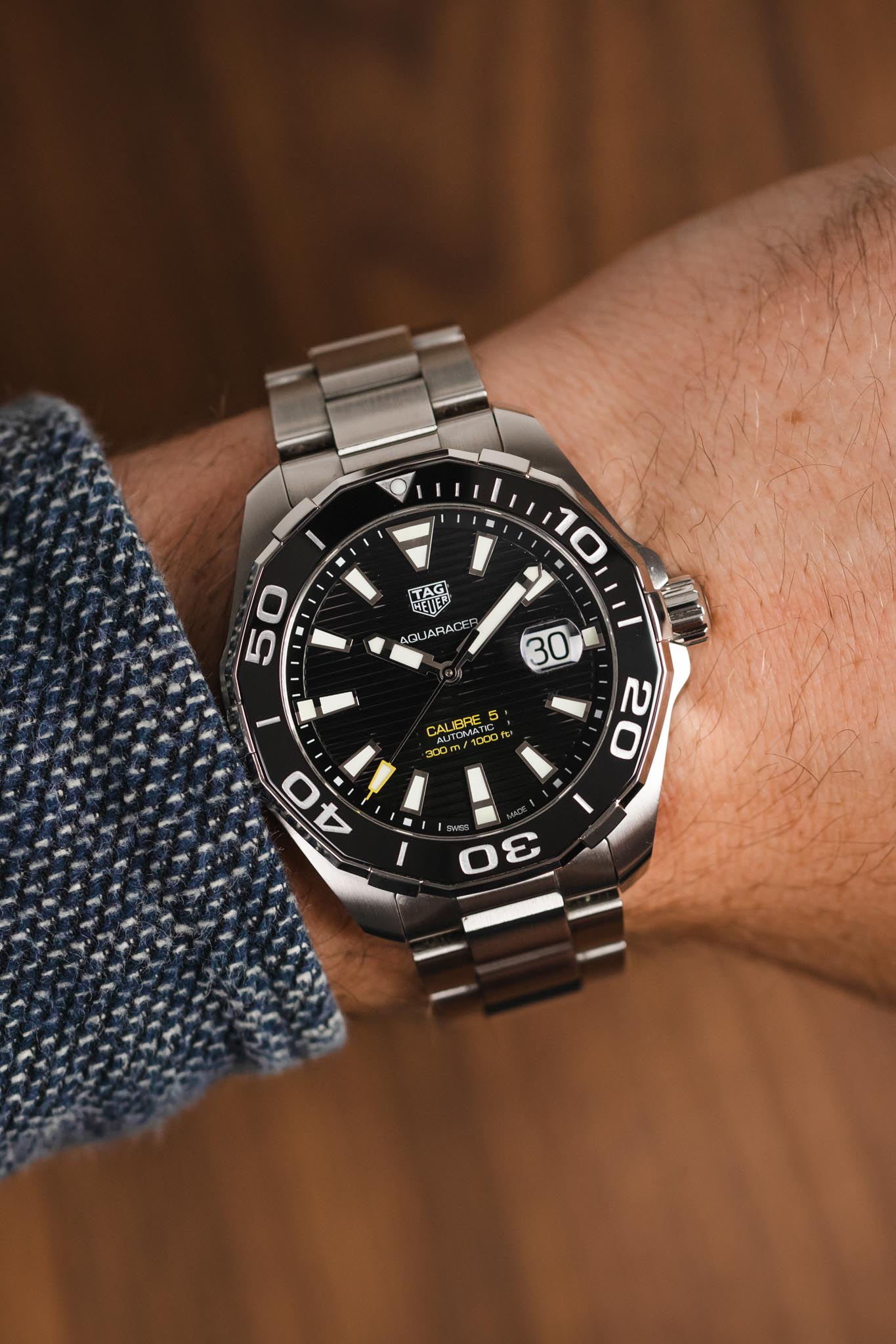 Tag heuer aquaracer calibre hot sale 5 way201a