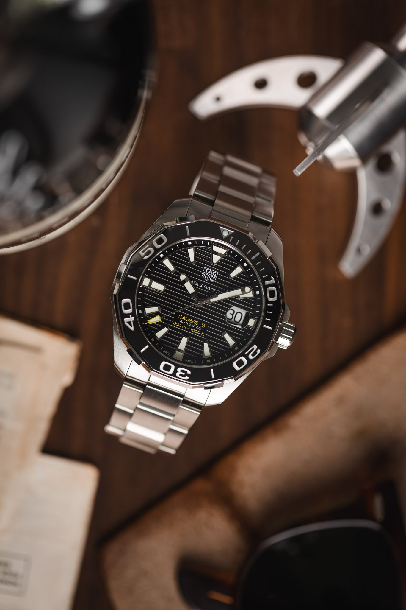 Tag Heuer Aquaracer Calibre 5 Automatic WatchObsession UK