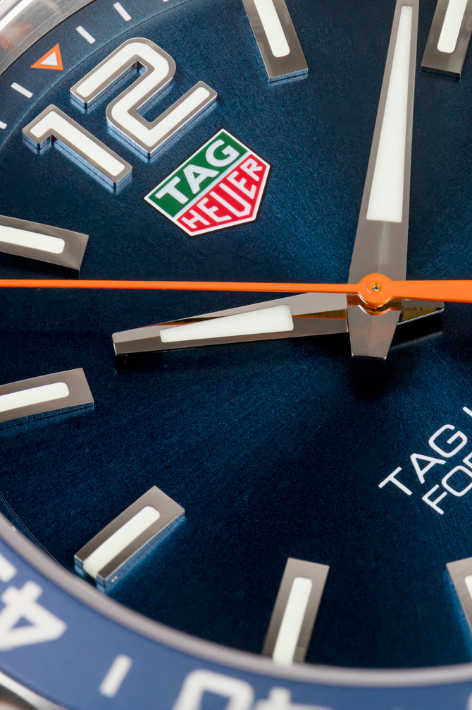 TAG HEUER WAZ1010.BA0842 Formula 1 Quartz Watch 43mm – Blue Dial & Steel Bracelet
