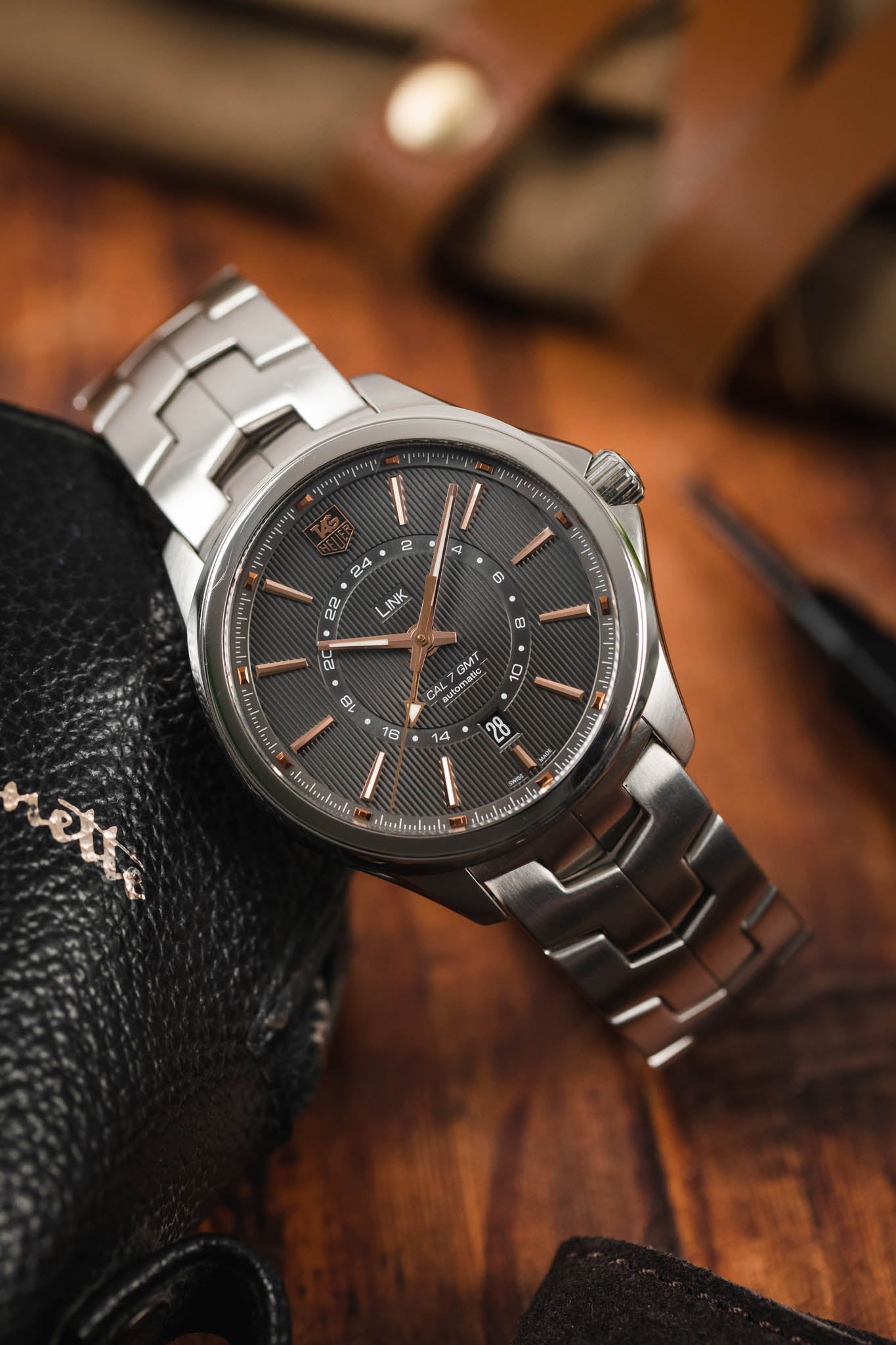 Tag heuer link sale calibre 7 gmt