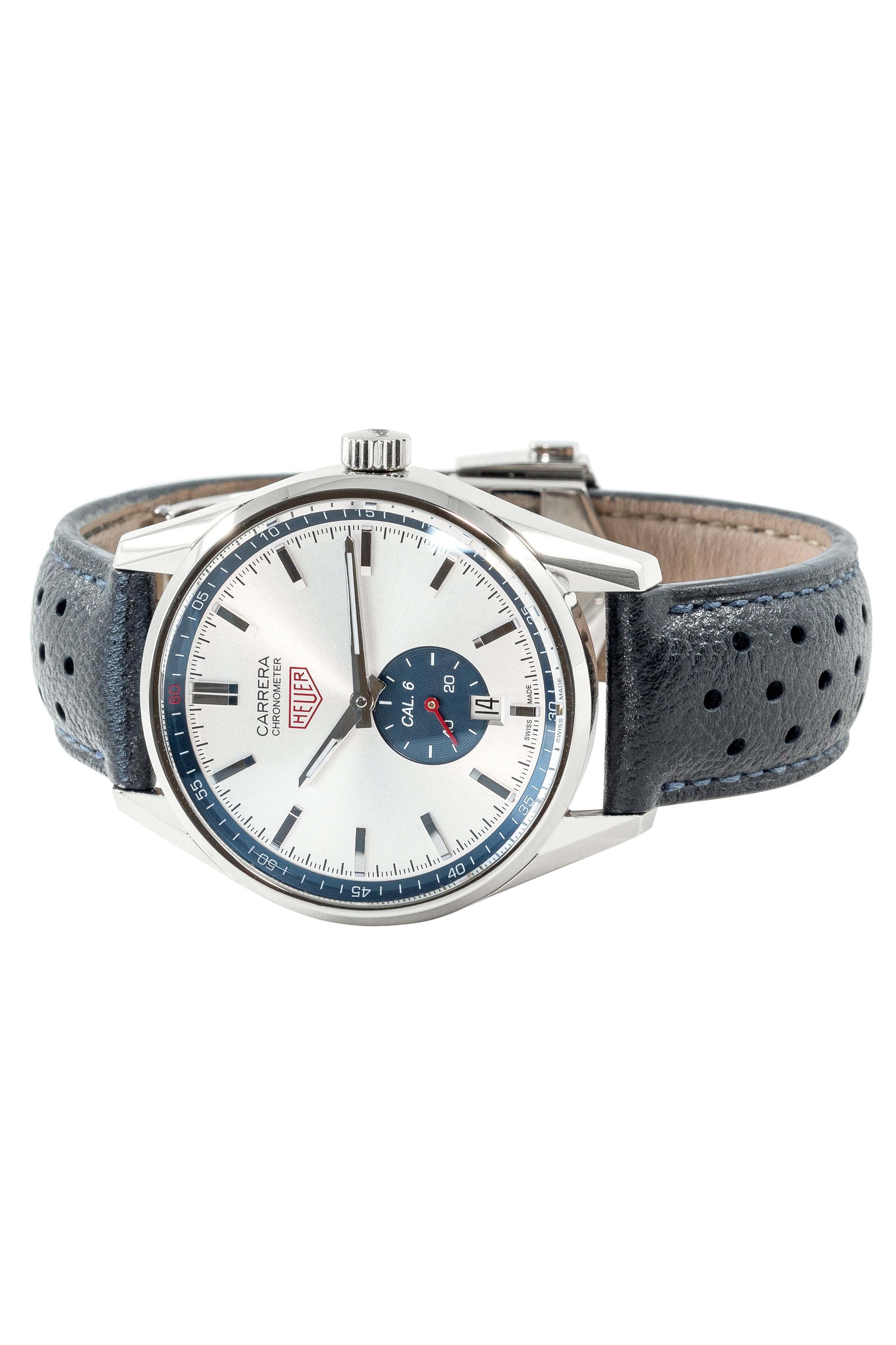 TAG HEUER Carrera Heritage WV5111.FC6350 Calibre 6 Watch 39mm