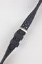 TROPIC Textured Rubber Waterproof Diving Strap in ANTHRACITE