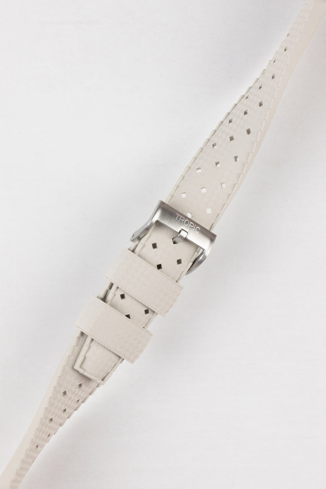 Tropic Rubber Watch Strap in light grey