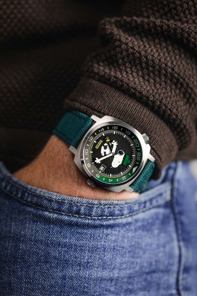 Snoopy on sale wrist watch
