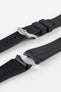 curved end rubber watch strap